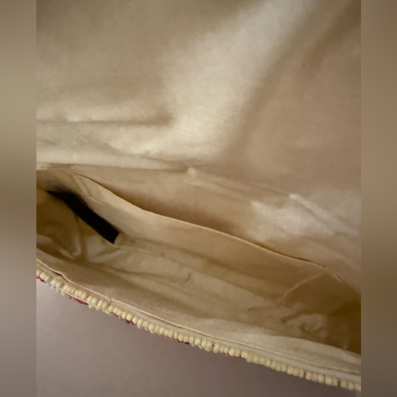 India Beaded Bag Colorful Tropical Fruits & Tropical Drink Cocktail Beverage - Picture 7 of 9